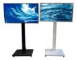 Picture of Rotatable & Movable T-Shape LCD Touch Screen Digital Advertising Display With Bracket